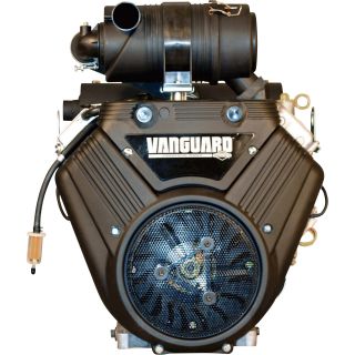 Briggs & Stratton Vanguard V-Twin Horizontal Engine with Electric Start — 993cc, 1 7/16in. x 4 1/2in. Shaft, Model# 613477-3079-G1  901cc   Above Briggs & Stratton Horizontal Engines