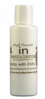 Emu Oil   4 in 1 Shampoo/Conditioner Concentrate 4oz  Pet Shampoos 