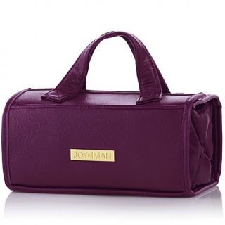 JOY & IMAN Premiere Genuine Leather Better Beauty Case with Removable Compa