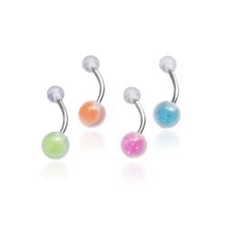 Colorful Glitter Belly Rings Supreme Jewelry & Accessories Belly Rings