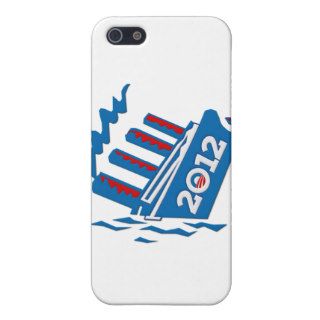 Obama 2012 Ship Sinking iPhone 5 Covers