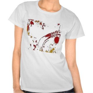 Awesome paint stains design t shirt