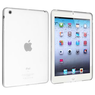 BasAcc Frost Clear White TPU Rubber Case for Apple iPad Mini BasAcc iPad Accessories