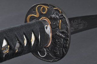 Fully Hand Forged Practical Fudo Myoo Japanese Katana Sword #323  Martial Arts Practice Swords  Sports & Outdoors