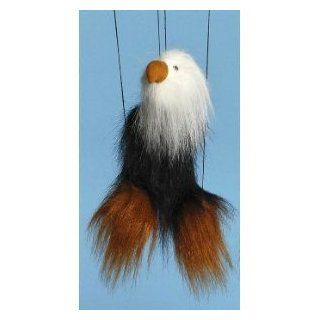 Bald Eagle (Black) Small Marionette Toys & Games