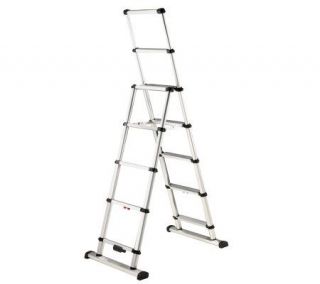 Telesteps 8 10 ft. Aluminum Telescoping Combi Ladder —