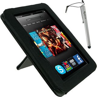 rooCASE Oragami Dual View Vegan Leather Case w/ Stylus for  Kindle Fire HD 7