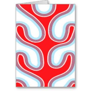 Color Cotton Swabs Greeting Card 2