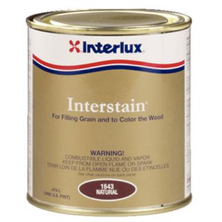Interlux Interstain Red Mahogany Wood Stain Pint 616557