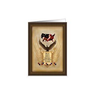 Eagle Scout Court of Honor Ceremony Invitation card 
