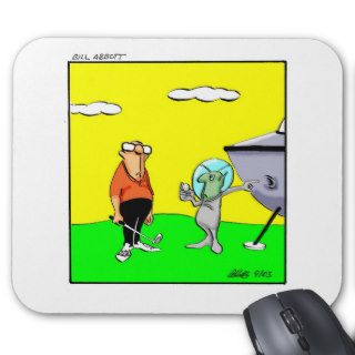 Funny Golf Cartoon Art Gifts Mousepads