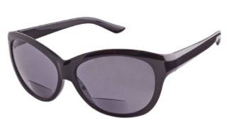 ICU Eyewear Reading Glasses   8018 Modified Cat Eye Bi Focal Sun Reader Black / Health & Personal Care