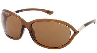 Tom Ford JENNIFER FT0008 Sunglasses TF8 Color 48H Brown Gold TF 08 Health & Personal Care