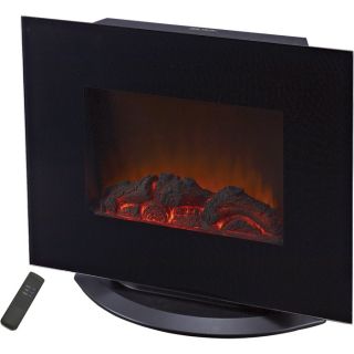 Source Greenheat Contemporary Flat Panel Infrared Quartz Wall Fireplace — 5100 BTU, Model#