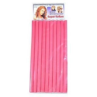 Super Rollers Red 7/16"  Hair Rollers  Beauty