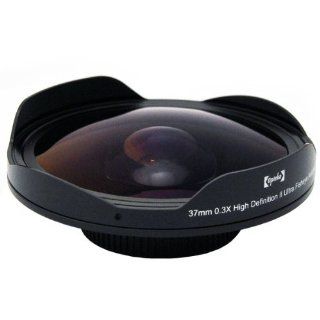 Opteka Platinum Series 0.3X HD Ultra Fisheye Lens for Canon Elura 60, 65, 70, 80, 85, 90, Optura 200MC, 30, 40, 50, 60, 600, VIXIA HF R20, R200, R21, MVX300, MVX330i, MVX350i, MVX40, MVX40i, MVX45i and MVX4i Digital Video Camcorders  Video Projector Lense
