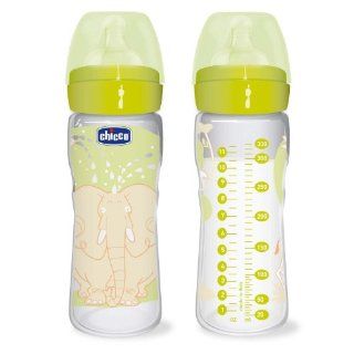 Chicco  Baby Fast Flow Feeding Plastic Bottle 4+ 330Ml  Baby