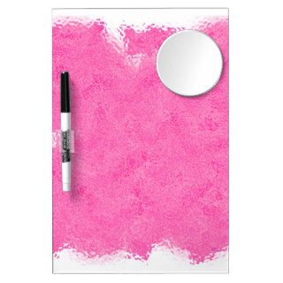 Splash of HOT PINK Dry Erase Board