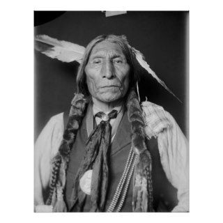 Wolf Robe  Cheyenne  1909 Vintage Photo Posters