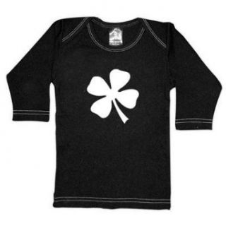 Rebel Ink Baby 321ls1218 Clover  12 18 Month Black Long Sleeve Tee Infant And Toddler T Shirts Clothing