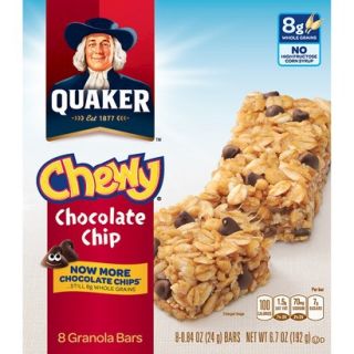 Quaker Chewy Chocolate Chip Granola Bars 10 pk