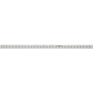 Starrett C334 300 Full Flexible Steel Rule With Millimeter And Inch Graduations, 11 3/4" Length, 12.7mm Width, 0.4mm Thickness Construction Rulers