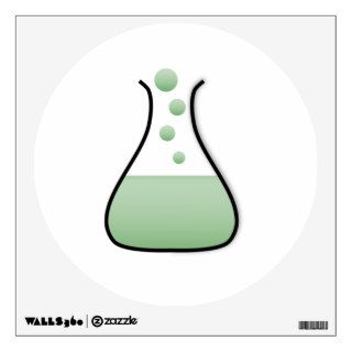Chemistry Science Beaker Room Sticker