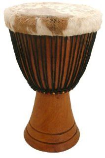 African Hand carved Djembe Drum From Senegal   13" X 24" Musical Instruments