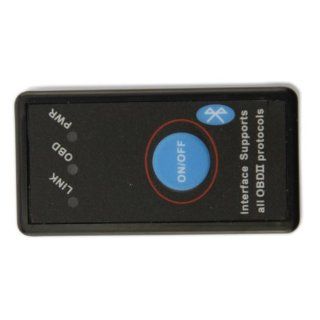 ELM 327 Bluetooth OBD2 Scan Tool with Power Switch   For Check Engine Light and Other Diagnostics   Android Compatible Electronics