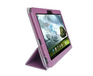 ASUS Transformer Pad Infinity TF700T 10.1 Inch Tablet Custom Fit Portfolio Leather Case Cover with Built In Stand  Purple Computers & Accessories