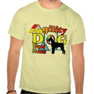 Giant Schnauzer Agility Gifts T shirts