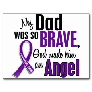 My Dad Is An Angel Pancreatic Cancer Post Cards