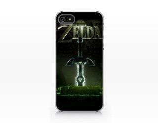 TIP5 331 Zelda Legend Sword, 2D Printed Clear case, iPhone 5 case, Hard Plastic Case Cell Phones & Accessories