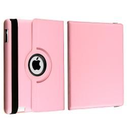 Pink 360 degree Leather Swivel Case for Apple iPad 2 Eforcity iPad Accessories