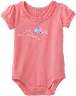 Carhartt Baby girls Infant Tiny Ruffle Sleeve Bodyshirt, Confetti, 3 Months Clothing