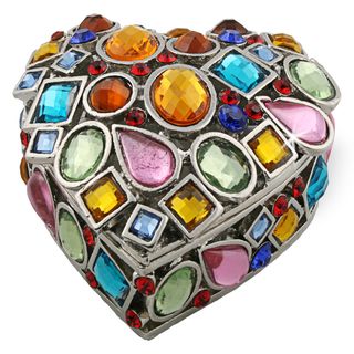 Objet d'art 'Coeur de Bijoux' Heart Box Trinket Box Collectible Figurines
