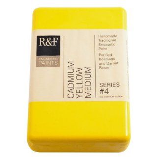 R&F Encaustic 333ml Paint, Cadmium Yellow Med