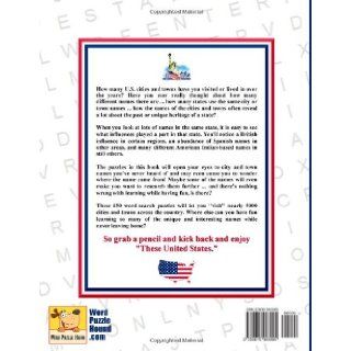 Large Print U.S. Cities and Towns Word Search Puzzles (These United States Word Search Puzzles) Cindy Evans 9780615903095 Books