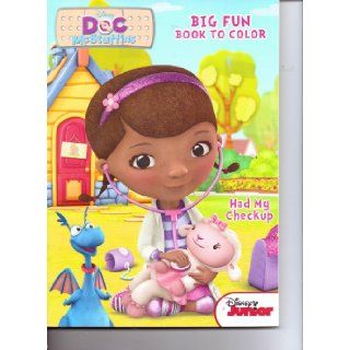 Doc McStuffins Big Fun Book to Color ~ Had My Checkup Disney Enterprises 9781453068731 Books