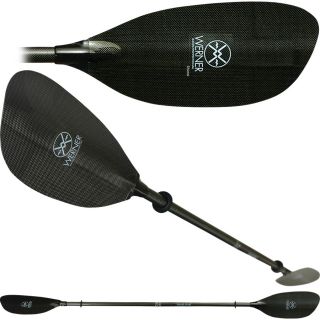 Werner Shuna 2 Piece Paddle   Carbon Blades/Straight Shaft