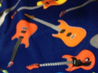 Rock and Roll Licensed Fleece 58 Inch Wide Fabric By the Yard from The Fabric Exchange 