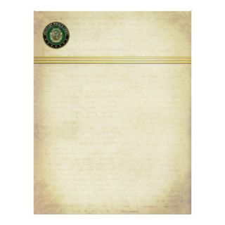 [100] MP Regimental Insignia (Special Edition) Letterhead Template