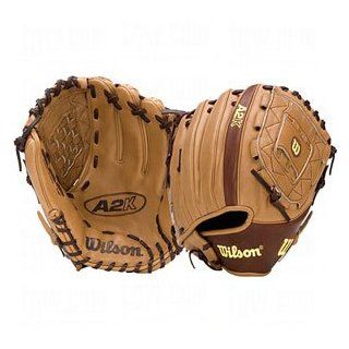 Wilson WTA2K ASO DB 12 Inch Adult Baseball Pitcher's Glove   One Color Left Hand Throw  Baseball Infielders Gloves  Sports & Outdoors