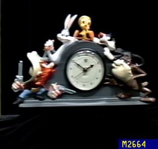 Warner Bros. Looney Tunes Mantle Clock —