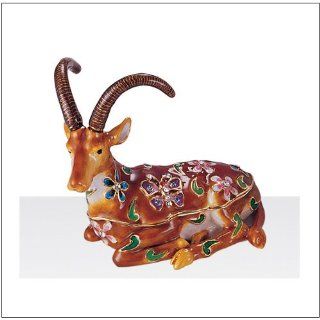 Sambar Deer Jewelry Box   Trinket Boxes