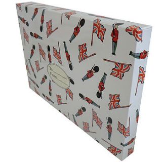 soldiers and flags gift box by the country cottage shop