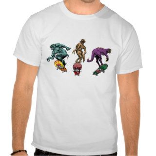 Skater Monsters T shirt