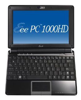 ASUS Eee PC 1000HD 10 Inch Netbook (900 MHz Intel Celeron M 353 Processor, 1 GB RAM, 80 GB Hard Drive, Linux, 6 Cell Battery) Fine Ebony Computers & Accessories