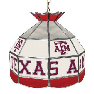 Texas A&M University Stained Glass Tiffany Lamp   16 Inch Texas A&M University Stained Glass Tiffan   Sports Fan Apparel