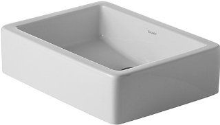Duravit 04555000001 Vero 19 5/8 Inch Washbasin, White   Bathroom Sinks  